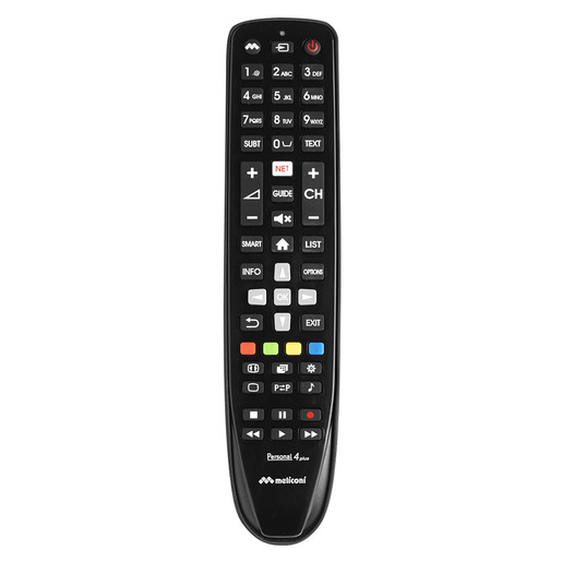 Image of Meliconi Gumbody Personal 4 plus telecomando IR Wireless TV Pulsanti
