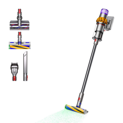 Image of        Dyson V15 Detect Absolute aspirapolvere senza filo Nichel, Giallo Senz