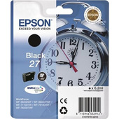 Epson Alarm Clock 27 Durabrite Ultra Cartuccia D'inchiostro 1 Pz Originale Nero-image