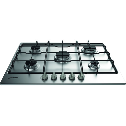 Image of Indesit THP 752 IX/I Acciaio inossidabile Da incasso 73 cm Gas 5 Forne