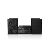 Panasonic SC-PMX92EG-K Sistema Hi-Fi Stereo, Audio High-Res, CD, Bluetooth, FM Radio, DAB+, AUX-IN Autoplay, USB DAC, LincsD-Amp, Speaker a 3 Vie, Alta Qualità Audio, Nero-image