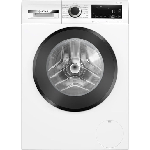 Image of Bosch Serie 6 WGG244Z7IT Lavatrice a carica frontale 9kg 1400g/min Bianco Classe A
