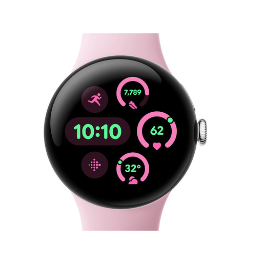 Google Pixel Watch 3 AMOLED 41 mm Digitale Touch screen Argento Wi-Fi GPS (satellitare)