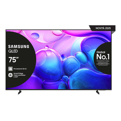 Image of Samsung Smart TV 75'' QE75Q6FAAUXZT QLED 4K 2025