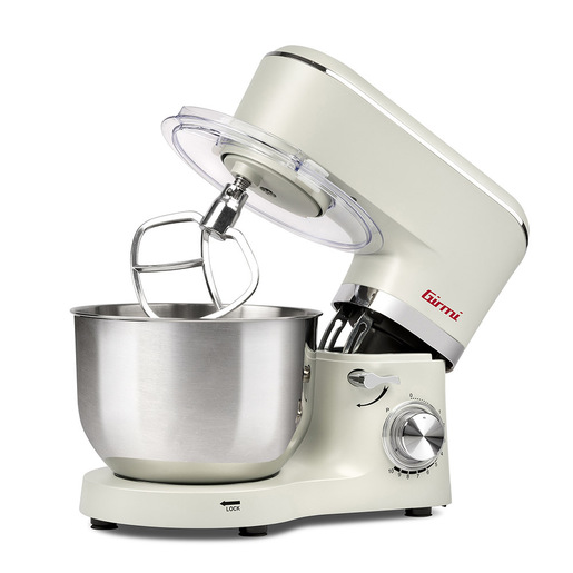 Image of Girmi IM47 Sbattitore con base 1300 W Beige, Acciaio inox