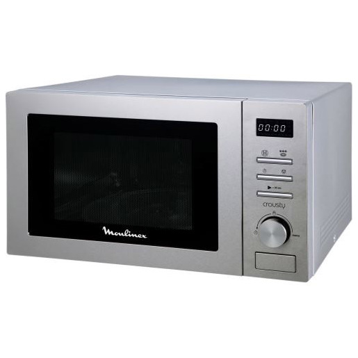 Image of Moulinex MO32ECSL forno a microonde Acciaio inox Microonde con grill Superficie piana 32 L 1000 W