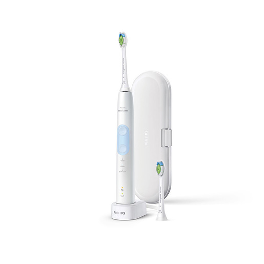 Image of Philips Sonicare ProtectiveClean 5100 Spazzolino Elettrico Sonico Bianco, con custodia da viaggio HX6859/29