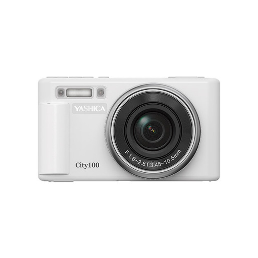 Image of Yashica City 100 Fotocamera compatta 72 MP CMOS Argento, Bianco