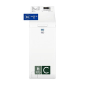 ELECTROLUX EW6T526C LAVATRICE CARICA ALTO, Caricamento dall'alto, 6 kg, 60 cm, Classe C ELECTROLUX EW6T526C LAVATRICE CARICA ALTO, Caricamento dall'alto, 6 kg, 60 cm, Classe C