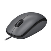 Logitech M100 Mouse 3 Pulsanti Tracciamento Ottico 1000 Dpi, Ambidestro, Compatibile Con Pc, Mac, Laptop - Nero-image