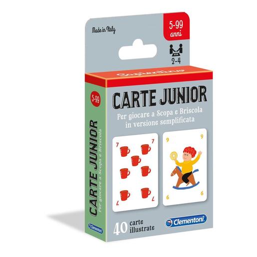 Image of Clementoni Carte Junior Carta da gioco Apprendimento
