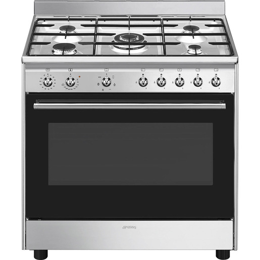 Image of Smeg Concert CX90GM cucina Gas Stainless steel A
