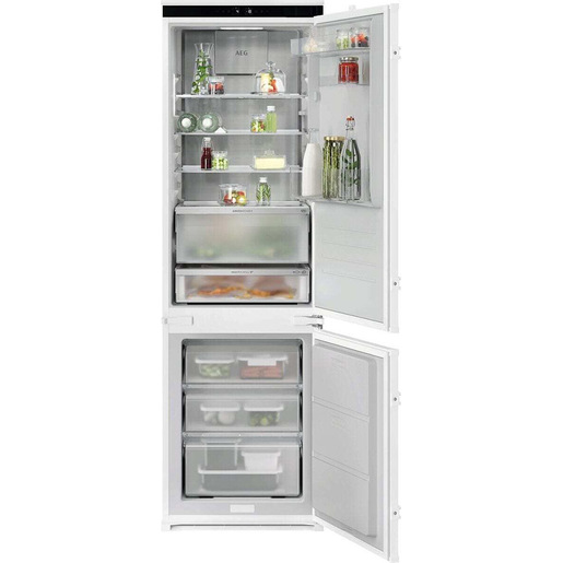 AEG Frigorifero Combinato Multiflow (Metal) Classe B TC9MS181BS