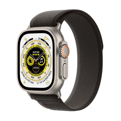 Image of Apple Watch Ultra GPS + Cellular, 49mm Cassa in Titanio con Cinturino