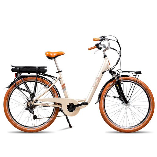 Image of EMG City-bike vintage Audrey con ruota da 26'', freni V-brake, motore 2