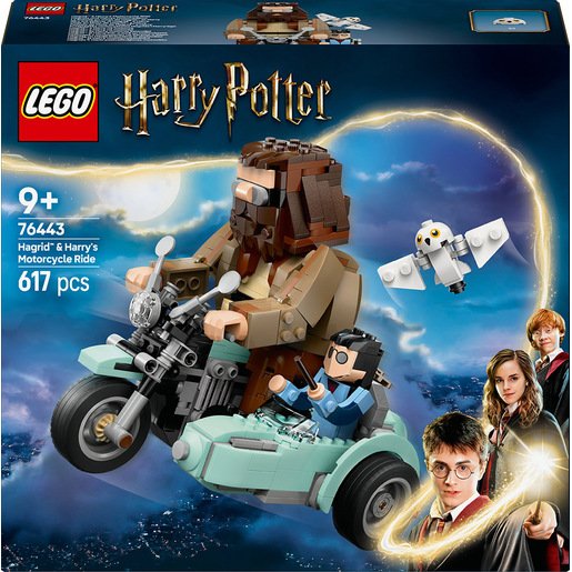 Image of LEGO Harry Potter Giro sul sidecar di Hagrid™ e Harry