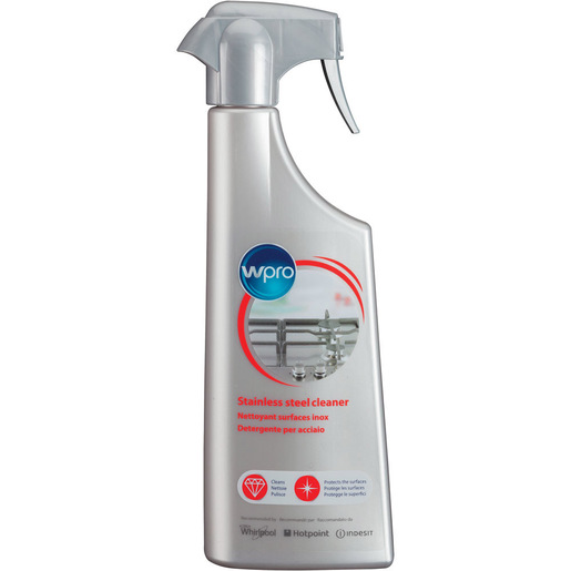 Image of        Wpro Detergente per acciaio spray 500 ml