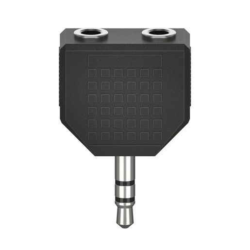 Image of Hama Adattatore Jack 3.5 mm M/2 Jack 3.5 mm F