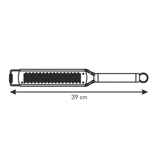 Image of Tescoma Grattugia lunga a fori piccoli president x-sharp