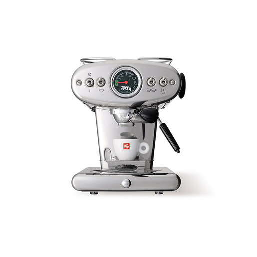 Image of Illy Macchina X1 Anniversary E.S.E. & GROUND Inox