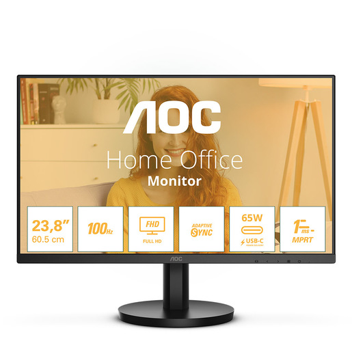 Image of AOC 24B3CA2 Monitor PC 60,5 cm (23.8'') 1920 x 1080 Pixel Full HD LED Nero