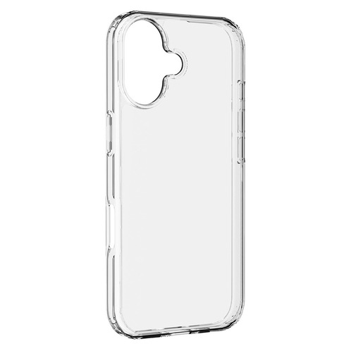 Cellularline Clear Protect - iPhone 17 Custodia rigida con bordi in gomma
