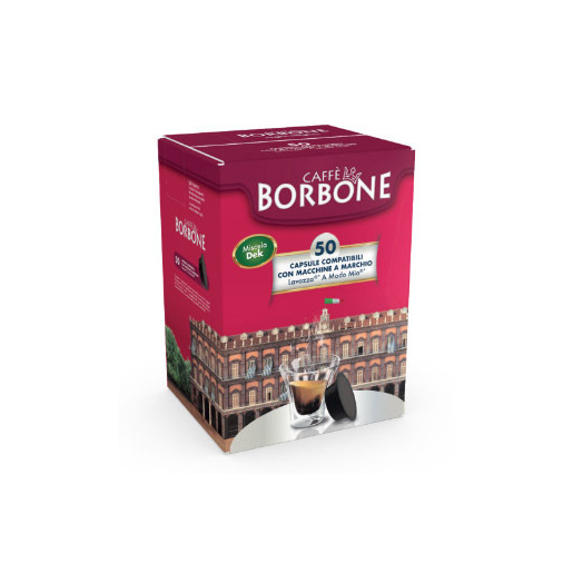 Image of Caffè Borbone AMSDEKPALAZODEK050N Capsule caffè 50 pz