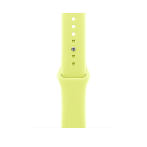 Image of Apple Cinturino Sport giallo neon (46 mm) - M/L
