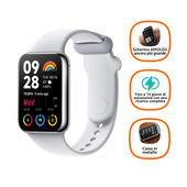 Xiaomi Smart Band 8 Pro Amoled Braccialetto Per Rilevamento Di Attività 4,42 Cm (1.74'') Grigio Chiaro-image
