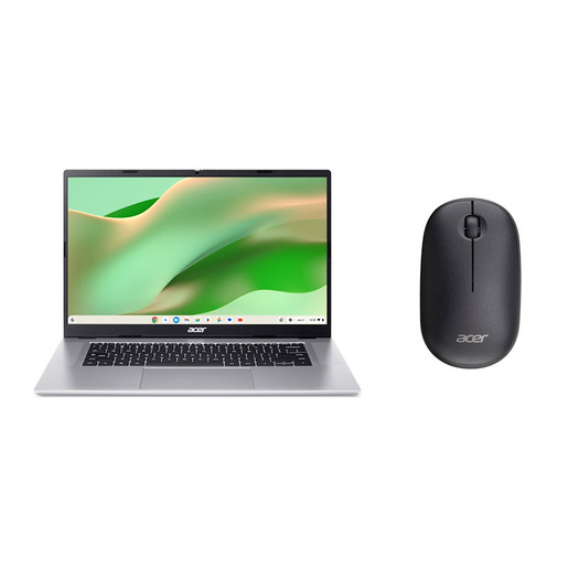 Acer Chromebook 315 CB315-8H-88G3 + Mouse wireless MediaTek Kompanio Kompanio 540 39,6 cm (15.6'') Full HD 4 GB DDR5-SDRAM 64 GB eMMC Wi-Fi 6E (802.11ax)