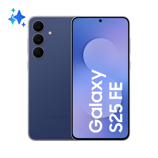 Image of Samsung Galaxy S25 FE, Smartphone AI, Display Dynamic AMOLED 2X 6.7'', Fotocamera 50MP, 8GB RAM, 256GB, Batteria 4.900 mAh, Navy