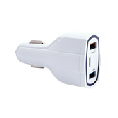 Electroline ELCPDQ318W Caricabatterie per dispositivi mobili Bianco Auto