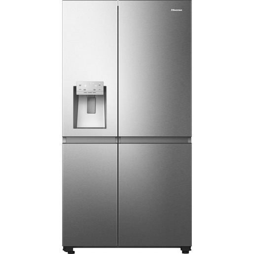 Image of Hisense frigorifero Side By Side RS818N4TIE libera installazione 632L Classe E Dispenser acqua e ghiaccio WiFi