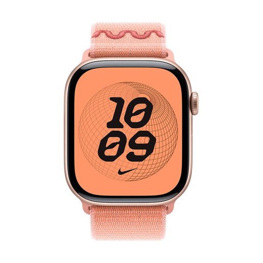 Image of Apple Nike Sport Loop Alpenglow Pink (46 mm)