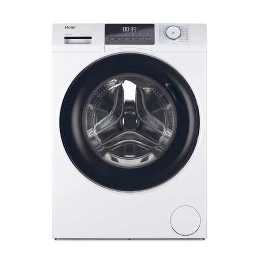 Image of Haier I-Pro Serie 1 Serie 1, Lavatrice Carica Frontale 10 KG, 20% più efficente della classe A, 1400 giri, Bianco, Inverter, Refresh, HW100-BP14929A-S