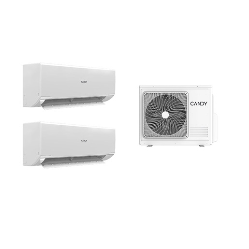 Image of Candy CANKITDUAL9+12PURA25 condizionatore fisso Climatizzatore split system Bianco