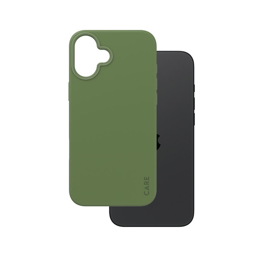 Image of PanzerGlass CARE by ® Fashionable Cover Verde con MagSafe iPhone 16 Plus