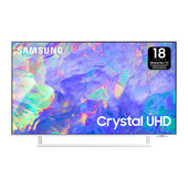 Samsung Series 8 Tv UE50CU8580UXZT Crystal Uhd 4K, Smart Tv 50'' Dynamic Crystal Color, Ots Lite, White 2023