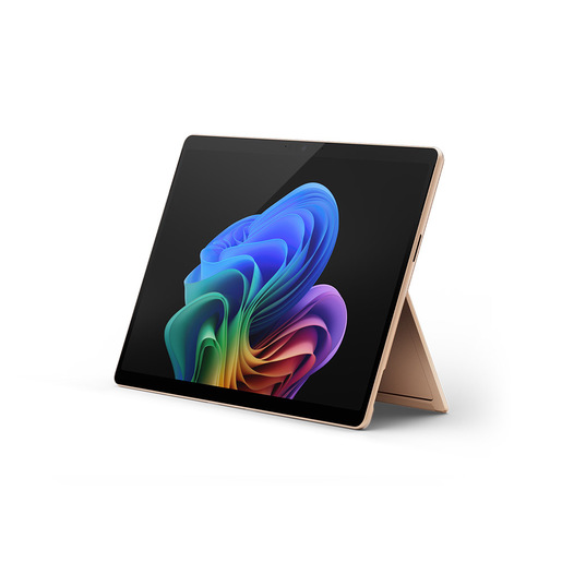 Microsoft Surface Pro 11 Copilot+ PC Qualcomm Snapdragon 512 GB 33 cm (13'') 16 GB Wi-Fi 7 (802.11be) Windows 11 Home Sabbia