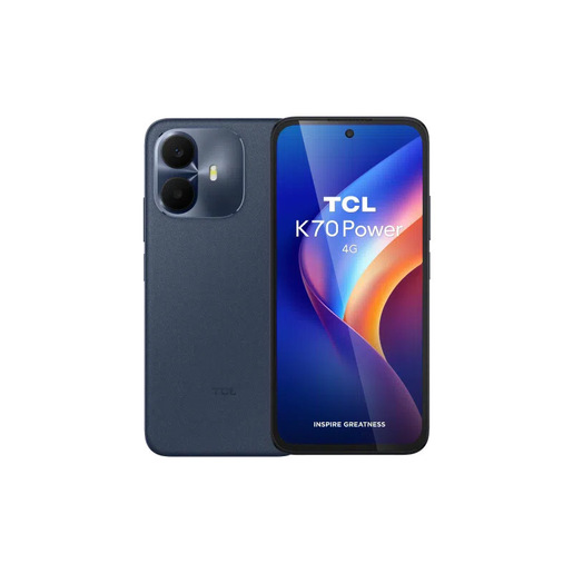 TCL K70 Power 4G 17,3 cm (6.8'') Doppia SIM Android 16.0 USB tipo-C 6 GB 128 GB 6500 mAh Blu