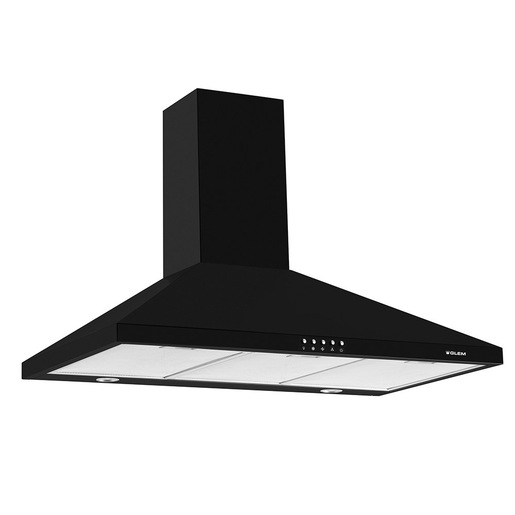 Image of Glem Gas GHP945BK cappa aspirante Cappa aspirante a parete Nero 498 m³/h