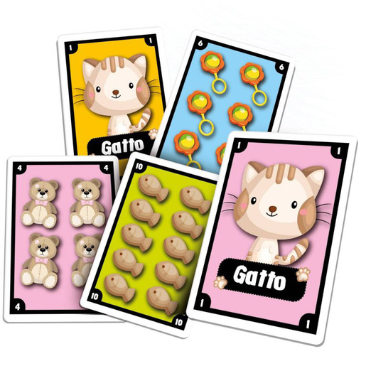 Image of        Lisciani Le Carte Dei Bambini Gatto Pigliatutto