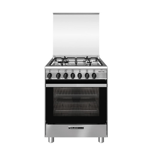 Image of Glem Gas SA66TMI cucina A Elettrico Acciaio inox