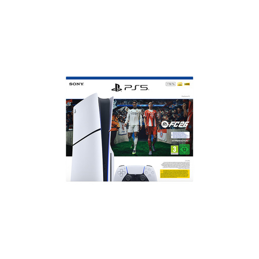 Image of Sony PS5 Laufwerk - EA Sports FC 26 Bundle 1 TB Wi-Fi Nero, Bianco
