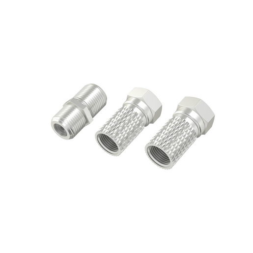 Image of Hama Set adattatori 2 pzz. SAT M e 1 pz. F/F, 6,5 mm