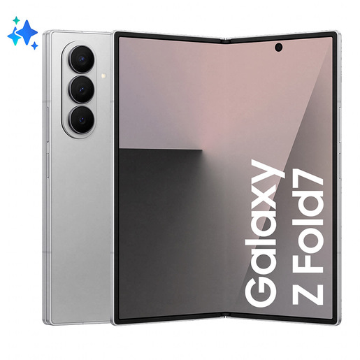 Image of Samsung Galaxy Z Fold7 Smartphone AI, RAM 12GB, 256GB, Display 6,5''/8'', Camera 200MP, Batteria a lunga durata, Silver Shadow