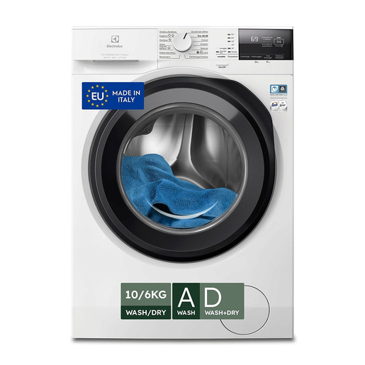 Electrolux Lavasciuga 10+6 Kg Classe D/A 1600 Giri MADE IN ITALY EW7W2106G