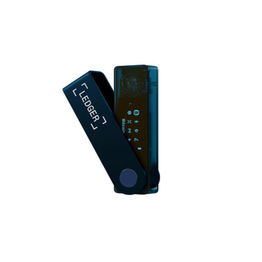 Ledger Nano X Portafoglio hardware con chiavetta USB Blu