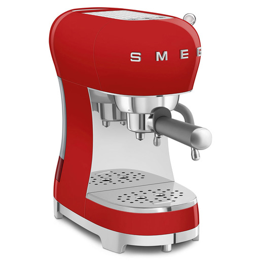 Image of Smeg Macchina da Caffè Espresso Manuale 50's Style – Rosso LUCIDO – EC