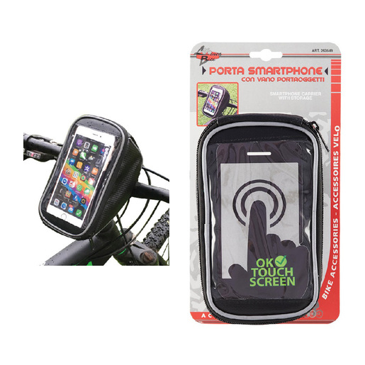 Image of Rhütten 263549 supporto per personal communication Supporto attivo Telefono cellulare/smartphone Nero cod015